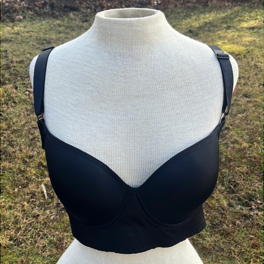 Black Bra Size 40 D, NWOT, high support - Picture 5 of 10